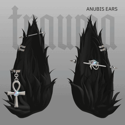 Anubis Ears | Avatar Ears Asset [Personal + Commercial]