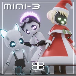 [Original 3D Model] M1N1-3 VRChat Avatar Bundle || PC + Quest