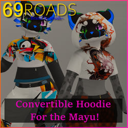 Convertible Hoodie - For Mayu on Jinxxy