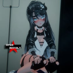 "WetDevil 2.0" [VRC PC Avatar] [Immersive Clothing Toggle Physic] [Femboy Option Available]