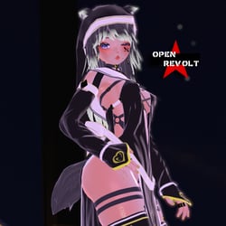 "Cat Nun 2.0" [VRC PC Avatar] [PhysBone Toggle Control]