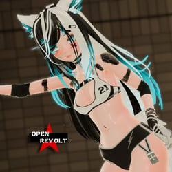 "Team21 [VRC PC Avatar] [!Tomboy & Outfit Interaction!]