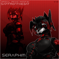 Seraphim V-01 (Furry Synthetic VRChat Avatar)