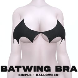  VRCHAT Batwing Top HALLOWEEN!