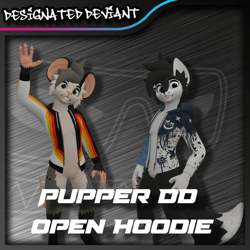 ScoutArtz Pupper 1.1 DD Open Hoodie