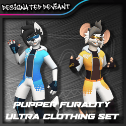 ScoutArtz Pupper 1.1 DD Furality Ultra Clothing Set