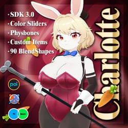 Charlotte The Bunny Girl - VRChat Avatar