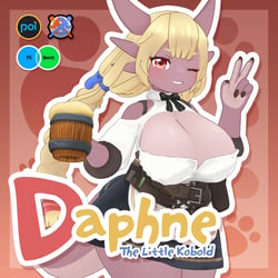Daphne The Little Kobold - VRChat Avatar