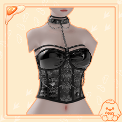 Chain Goth Corset
