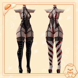 Candy: Dommy Mommy Sugar Cane Outfit