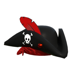 Free | Avali Pirate Hat & Eyepatch