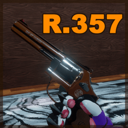 Revolver .357 - For VrChat Avatars