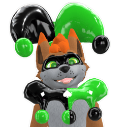 Inflatable Jester Crown/Hat and Collar Pack!