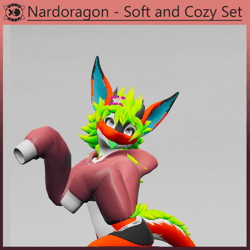 Nardoragon Soft and Cozy Clothing Set