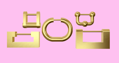 Doorknocker piercings Vol.1