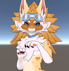 Yellow Heart Spots (Novabeast v1.2 Retexture)