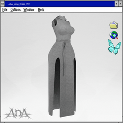 ADA Long Dress v01