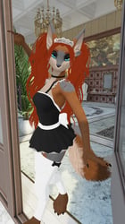 Cute Maid for Winterpaw Fem Canine