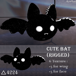 Cute Bat (Rigged)