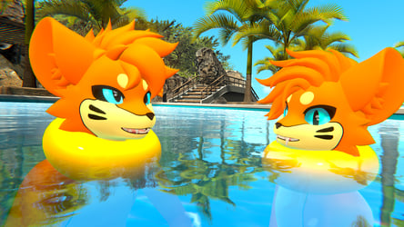 The Water Weasel Felid - Asset and Retexture for the Mayu