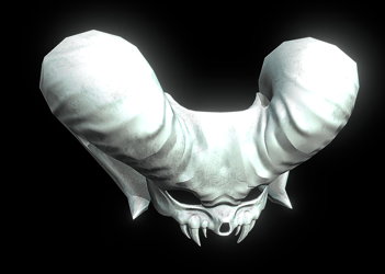 Demon skull mask