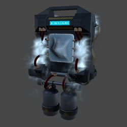 Cryo Backpack / Vrchat Asset