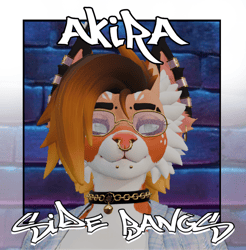 Akira Side Bangs