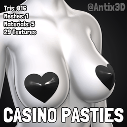 Casino Lewd Pasties [E-Girl Base]