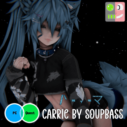 Carrie (PC/Quest, Gogo, VRCFT)