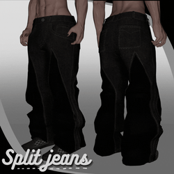 Split Jeans - Side