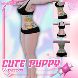 (J:)🐶 Cute Puppy Tatts | Vrbase Egirl 