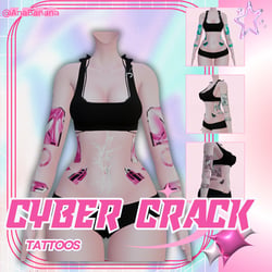 (J:)🤖 Cyber Crack Tatts | Vrbase Egirl