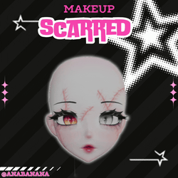 (J:)🤕🩹 Scarred Makeup | Cici + Starlight