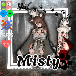 (J:)🐈 Misty Meow | Vrcft + Pc + Quest + MMD