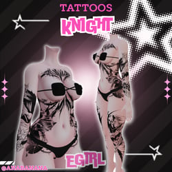 ⚔️ Knight Tatts | Egirl 