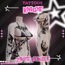 ⚔️ Knight Tatts | Zinfit Female