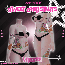 (J:)🍪 Sweet Christmas Tatts | Vrbase + Akii + Zinfit F/M