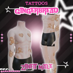 🍪 Gingerbread Tatts | Zinfit Male