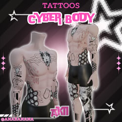 🤖 Cyber Body Tatts | Akii