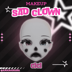(J:)🤡 Sad Clown Makeup | Cici + Starlight + Kiyomi