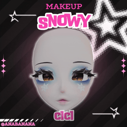 (J:)❄️Snowflake Makeup | Cici + Starlight + Kiyomi