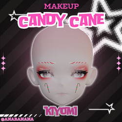 🍬Candy Cane Makeup |  Kiyomi