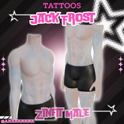 ❄️ Jack Frost Tatts | Zinfit Male