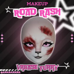 🚗 Road Rash Makeup | VRB Furry