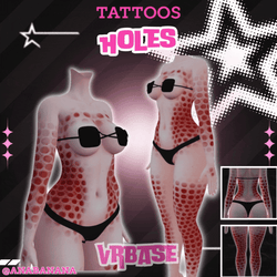 (J:) 🕳️ Holes Tatts | Vrbase + Akii + Zinfit F/M