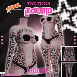 (J) : 🐆 Animal Leopard Tatts | Vrbase + Akii + Zinfit F/M
