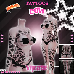 🐄 Animal Cow Tatts | Vrbase