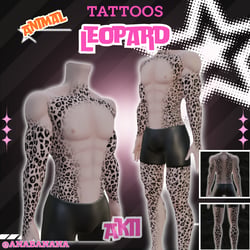 🐆 Animal Leopard Tatts | Akii