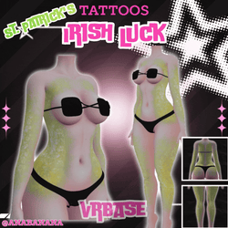 (J) : ☘️ Irish Luck Tatts | Vrbase + Akii + Zinfit F/M