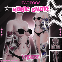 (J) : 🎩 Magic Smoke Tatts | Vrbase + Akii + Zinfit F/M
